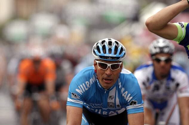 Erik Zabel (Deutschland Milram) - Radsport Herren Giro d Italia 2008, ditalia, Straßenradsport, Straße, Rad, Vdig Einzelbild 3. Etappe: Catania - Milazzo Radsport Herren Giro d Italia 2008, ditalia, Straßenradsport, Straße, Rad, Vdig Einzelbild 3. Etappe: Catania - Milazzo