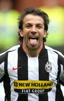 Alessandro del Piero (Juventus Turin) - Torjubel -  Fußball Herren Serie A 2007 2008, 1. Italienische Liga, Juventus Turin, Juve Einzelbild Genua Freude, Fußball Herren Serie A 2007 2008, 1. Italienische Liga, Juventus Turin, Juve Einzelbild Genua Freude,
