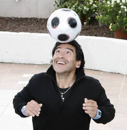 Diego Armando Maradona (Argentinien) während der 61. Filmfestspiele 2008 in Cannes -  (CAN20080520773) Fußball Herren 61. Internationale Filmfestspiele 2008, Internationales Filmfestival, Einzelbild Cannes Fußball Herren 61. Internationale Filmfestspiele 2008, Internationales Filmfestival, Einzelbild Cannes