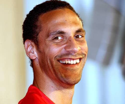 Rio Ferdinand (Manschester United) - Pressekonferenz zum Champions League Finale 2008 -  Fußball EC 1 Herren Champions League 2007 2008, Finale, ManU Porträt Moskau Fußball EC 1 Herren Champions League 2007 2008, Finale, ManU Porträt Moskau