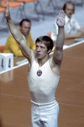 Nikolai Andrianov (Sowjetunion) Turnen OS Sommer Herren Olympische Spiele 1976 Montreal, Sommerspiele, Kunstturnen, Geräteturnen Einzelbild Aufnahmedatum geschätzt Montreal