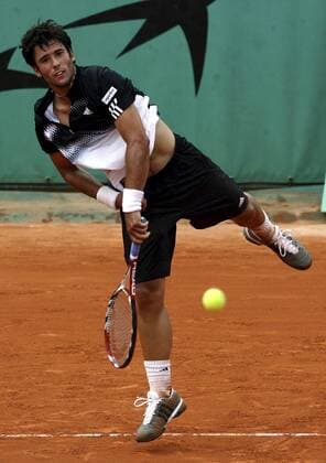 Jonathan Eysseric (Frankreich) Tennis Herren French Open 2008, ATP Tour, Grand Slam Einzelbild Roland Garros Paris