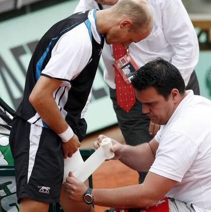 Nikolay Davydenko (Rußland) -  (PAR20080527724) Tennis Herren French Open 2008, ATP Tour, Grand Slam, Gruppe Roland Garros Paris