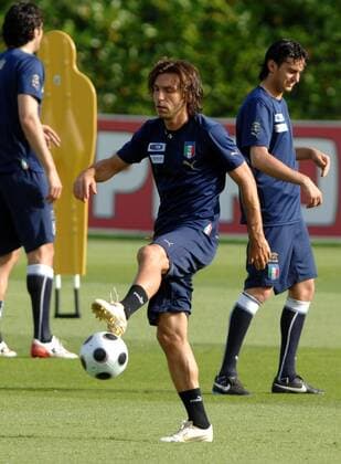 Andrea Pirlo (Italien) - Fußball EM Herren Vorschau Euro 2008, Nationalteam, Training Einzelbild Florenz