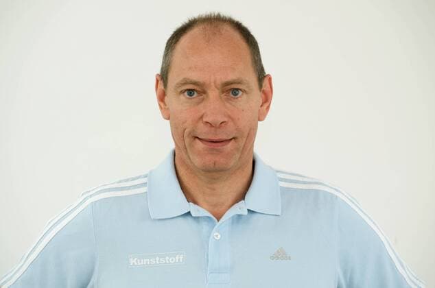 DKV Präsident Olaf Heukrodt (Deutschland) Kanu OS Sommer Herren Kanusport 2008, Olympische Sommerspiele Peking, Vorschau, Spiele, Porträt o0 Fotostudio, Studioaufnahme, Markkleeberg