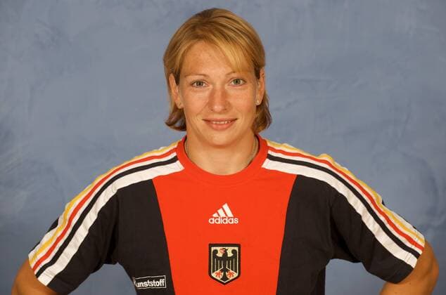 Katrin Wagner Augustin (Deutschland) Kanu OS Sommer Damen Vorschau Olympische Sommerspiele Peking 2008, Spiele, Präsentation, Pressetermin, Porträttermin Porträt o0 Olympiakader, Nationalteam Kienbaum