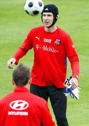 Torwart Petr Cech (Tschechien) -  Fußball EM Herren Vorschau EURO 2008, Nationalmannschaft, Training Gruppe Seefeld