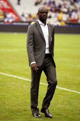 Lilian Thuram (Frankreich) -  (pan26254 ) Fußball Länderspiel Herren Freundschaftsspiel 2008, Test, Testspiel, Nationalmannschaft Einzelbild Paris