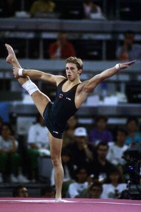 Vitali Scherbo (Rußland) Turnen OS Sommer Herren Olympische Spiele 1992, Sommerspiele, Gerätturnen Kunstturnen Einzelbild Aufnahmedatum geschätzt Barcelona