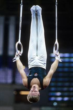 Vitali Scherbo (Rußland) Turnen OS Sommer Herren Olympische Spiele 1992, Sommerspiele, Gerätturnen Kunstturnen Einzelbild Aufnahmedatum geschätzt Barcelona