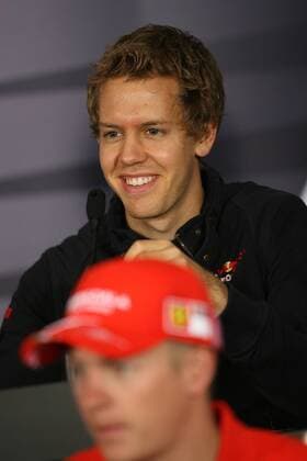 Sebastian Vettel (Deutschland Toro Rosso) während der Pressekonferenz -  Motorsport Grand Prix Herren Großer Preis von Kanada 2008, Formel 1 Weltmeisterschaft, F1, F, GP, WM Gruppe Montreal