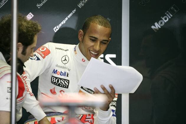Lewis Hamilton (England McLaren Mercedes) Motorsport Grand Prix Herren Großer Preis von Kanada 2008, Formel 1 Weltmeisterschaft, F1, F, GP, WM Einzelbild Montreal