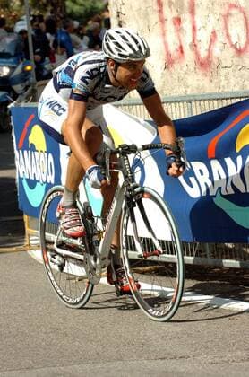 Enrico Rossi (Italien NGC Medical OTC Industria Porte) -  Radsport Herren Memorial Marco Pantani 2008, Straßenradsport, Straße, Rad, Gedenkrennen, Gedenken, Erinnerung, Einzelbild Cesenatico