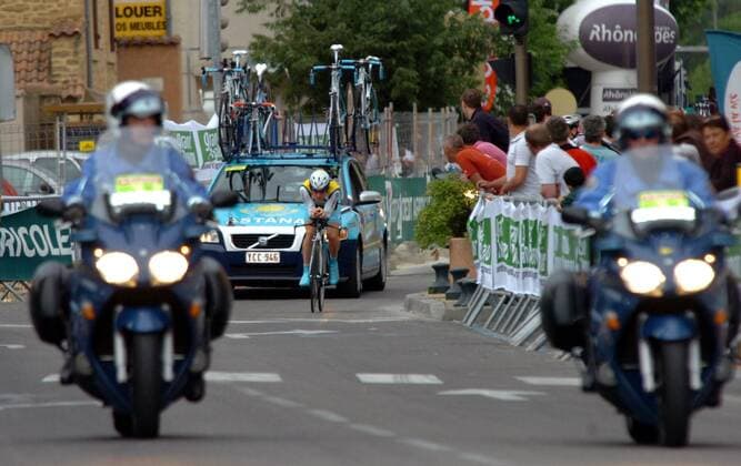 Levi Leipheimer (USA Astana) -  Radsport Herren Dauphine Libere 2008, ProTour, Straßenradsport, Straße, Rad, Zeitfahren, Einzelzeitfahren Totale Prolog Radsport Herren Dauphine Libere 2008, ProTour, Straßenradsport, Straße, Rad, Zeitfahren, Einzelzeitfahren Totale Prolog