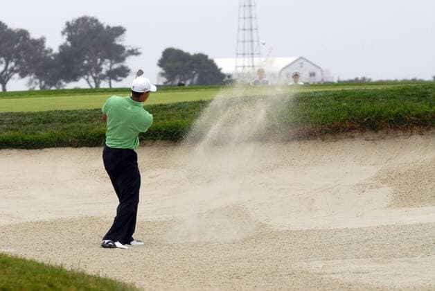 Tiger Woods (USA) -  (SDP2008061308) Golf Herren US Open 2008, PGA Tour Einzelbild Torrey Pines San Diego