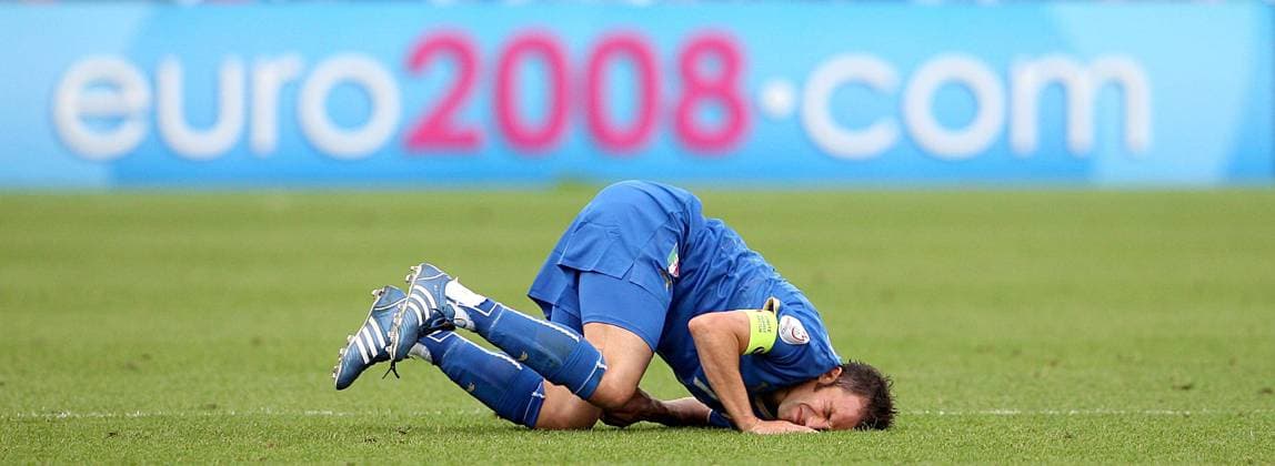 Alessandro Del Piero (Italien) -FuÃŸball EM Herren Euro 2008, LÃ¤nderspiel, Nationalteam, Nationaltrikot Einzelbild ZÃ¼rich