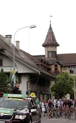 Auftakt zur Tour de Suisse 2008 in Langnau Radsport Herren Tour de Suisse 2008, ProTour, Straßenradsport, Straße, Rad Totale 1. Etappe: Langnau - Langnau
