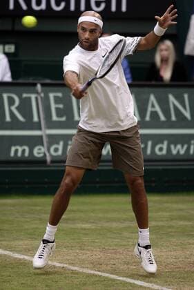 James Blake (USA) Tennis Herren Gerry Weber Open 2008, ATP Tour Einzelbild Halle Westfalen