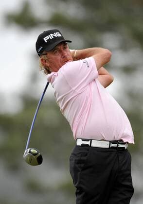 Miguel Angel Jimenez (Spanien) - (Icon00728074) Golf Herren US Open 2008, PGA Tour Einzelbild Torrey Pines San Diego Dynamik, EDITORIAL USE ONLY