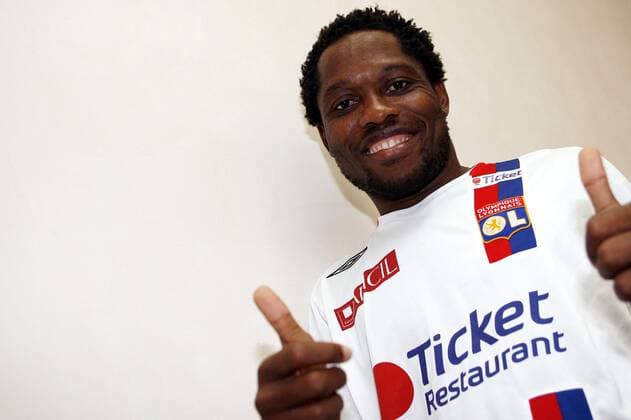 Jean Makoun (Lyon) -  (pan26483) Fußball Herren Ligue 1 2008 2009, 1. Französische Liga, Olympique Lyonnais, OL Einzelbild Lyon