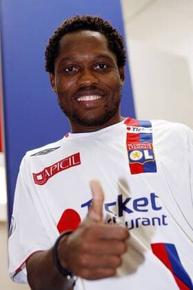 Jean Makoun (Lyon) -  (pan26483) Fußball Herren Ligue 1 2008 2009, 1. Französische Liga, Olympique Lyonnais, OL Einzelbild Lyon