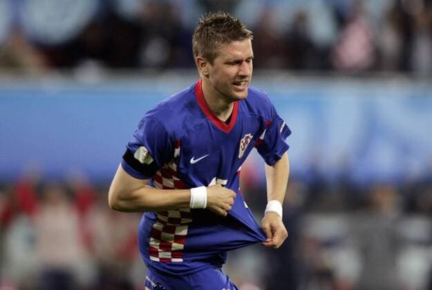 Ivan Klasnic (Kroatien) - Torjubel Fußball EM Herren Euro 2008, Länderspiel, Nationalmannschaft, Einzelbild Klagenfurt Freude, Fußball EM Herren Euro 2008, Länderspiel, Nationalmannschaft, Einzelbild Klagenfurt Freude,