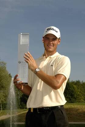 Martin Kaymer (Deutschland) - Sieger der BMW International Open 2008 Golf Herren BMW International Open 2008, PGA European Tour Einzelbild o0 Siegerehrung München