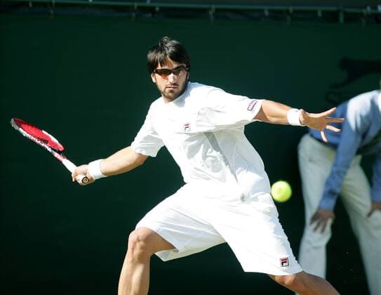 Janko Tipsarevic (Serbien) -  Tennis Herren All England Championships 2008, Grand Slam, ATP Tour Einzelbild Wimbledon London