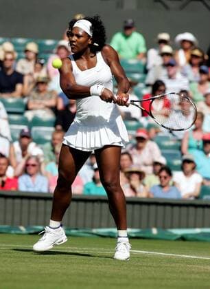 Serena Williams (USA) -  Tennis Damen All England Championships 2008, Grand Slam, WTA Tour Einzelbild Wimbledon London