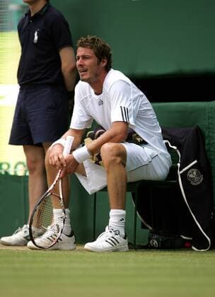 Marat Safin (Rußland) -  Tennis Herren All England Championships 2008, Grand Slam, ATP Tour Einzelbild Wimbledon London