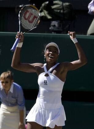 Venus Williams (USA) jubelt Tennis Damen All England Championships 2008, Grand Slam, WTA Tour, Finale Einzelbild Wimbledon London Freude,