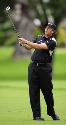 Phil Mickelson (USA) - EDITORIAL USE ONLY. No use with unauthorised audio, video, data, fixture lists, club league logos or live services. Online in-match use limited to 120 images, no video emulation. No use in betting, games or single club league player publications. Golf Herren The Barclays Scottish Open 2008, PGA European Tour Einzelbild Glasgow
