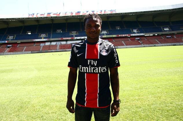 Neuzugang Stephane Sessegnon (Paris St. Germain) -  (pan26867) Fußball Herren Ligue 1 2008 2009, 1. Französische Liga, Paris Saint Germain, PSG Einzelbild Paris
