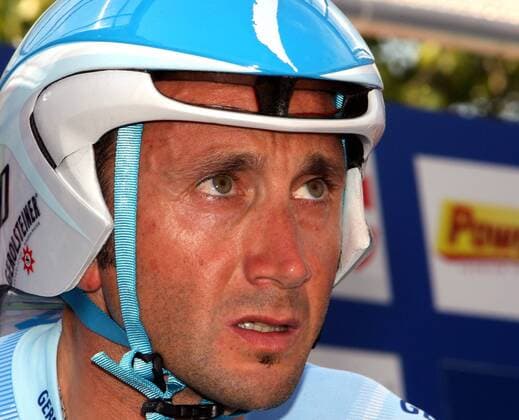 Davide Rebellin (Italien Gerolsteiner) -  Radsport Herren Österreich Rundfahrt 2008, Österreichrundfahrt, Straßenradsport, Straße, Rad, Einzelzeitfahren Porträt 6. Etappe: Podersdorf