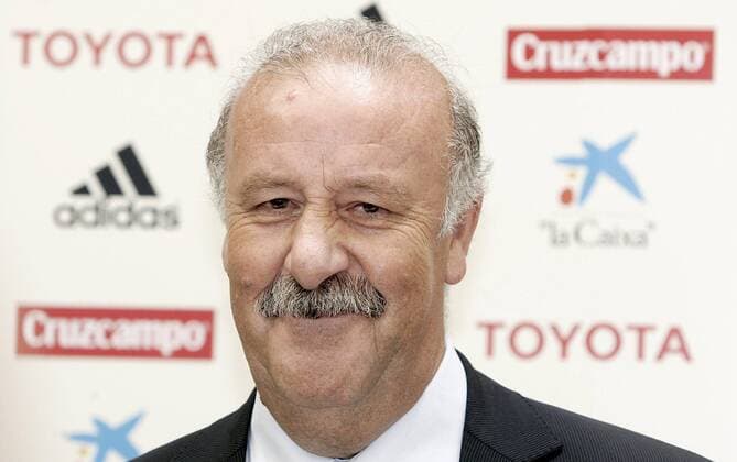 Vicente del Bosque, neuer Nationaltrainer von Spanien -  (pan26907) Fußball Herren Nationalmannschaft 2008, Präsentation, Pressetermin, Pressekonferenz Porträt Madrid