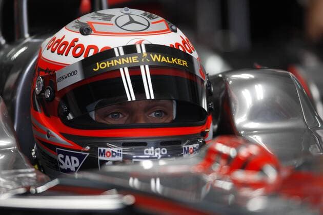 Heikki Kovalainen (Finnland McLaren Mercedes) im Cockpit seines Boliden Motorsport Grand Prix Herren Großer Preis von Deutschland 2008, Formel 1 Weltmeisterschaft, F1, F, GP, WM, Training Einzelbild Hockenheimring Hockenheim