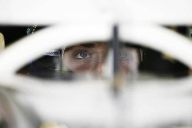 Nico Rosberg (Deutschland Williams) hinter seinem Monitor -  Motorsport Grand Prix Herren Großer Preis von Deutschland 2008, Formel 1 Weltmeisterschaft, F1, F, GP, WM Einzelbild Hockenheimring Hockenheim Nachdenklichkeit,