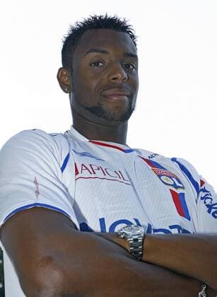 Neuzugang Frederic Piquionne (Lyon) -  Fußball Herren Ligue 1 2008 2009, OL, Olympique Lyonnais, 1. Französische Liga, Präsentation, Pressetermin Einzelbild Lyon