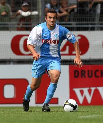 Ralf Kettemann (Stuttgarter Kickers) Fußball Herren 3. Liga 2008 2009, Stuttgarter Kickers Einzelbild Stuttgart Dynamik,