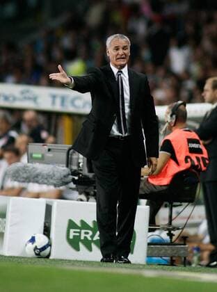 Trainer Claudio Ranieri (Juventus Turin) -  Fußball EC 1 Herren Champions League Qualifikation 2008 2009, Juventus Turin, Juve Einzelbild Turin