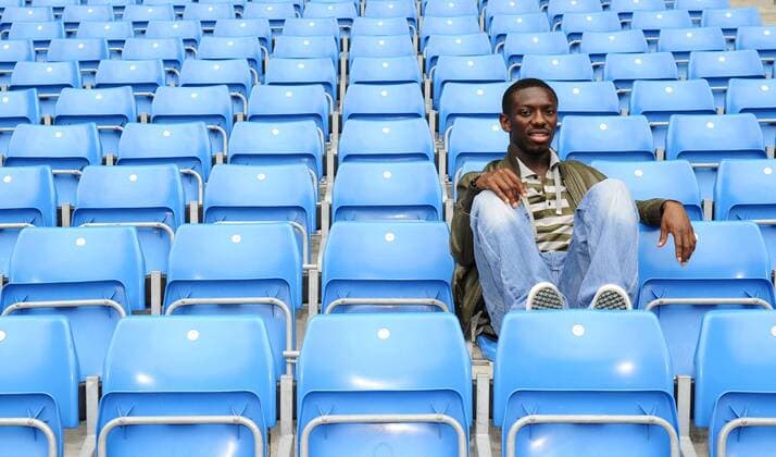Neuzugang Shaun Wright Phillips (Manchester City) - EDITORIAL USE ONLY. No use with unauthorised audio, video, data, fixture lists, club league logos or live services. Online in-match use limited to 120 images, no video emulation. No use in betting, games or single club league player publications. Fußball Herren English Premier League 2008 2009, 1. Englische Liga, Manchester City, Pressetermin, Präsentation Einzelbild Manchester