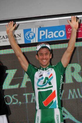 Sebastien Hinault (Frankreich Credit Agricole) gewinnt die 10. Etappe der Vuelta 2008 -  Radsport Herren Vuelta A Espana 2008, Spanienrundfahrt, Straßenradsport, Straße, Rad Einzelbild 10. Etappe: Sabinanigo - Saragossa Freude,