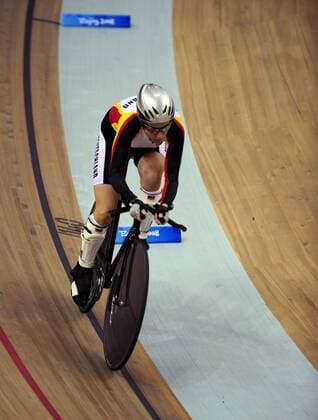 Natalie Simanowski (Deutschland) -  Behindertensport Damen Paralympics 2008, Sommer, Spiele, Sommerspiele, Behinderung, Radsport Einzelbild Peking