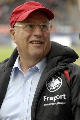 Vizepräsident Klaus Lötzbeier (Eintracht Frankfurt) Fußball 1. BL Herren Regionalliga Süd 2008 2009, Eintracht Frankfurt II, Amateure, Amat, A, U23, U 23, Porträt Frankfurt M.