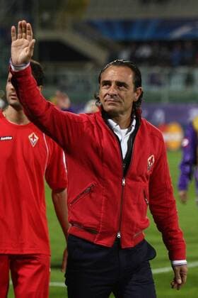 Trainer Claudio Cesare Prandelli (AC Florenz) -  Fußball EC 1 Herren Champions League 2008 2009, ACF Fiorentina Einzelbild Florenz