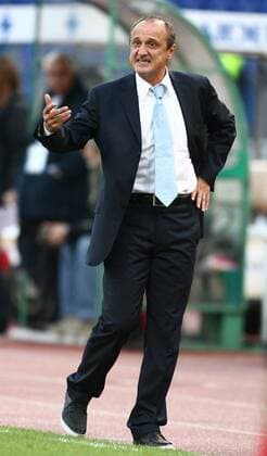 Trainer Delio Rossi (Lazio Rom) -  Fußball Herren Serie A 2008 2009, 1. Italienische Liga, Lazio Rom Einzelbild Rom