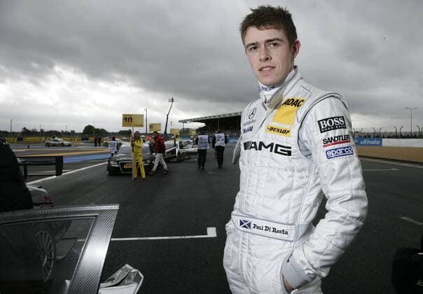 Paul di Resta (Schottland Mercedes) Motorsport Herren Deutsche Tourenwagen Meisterschaft 2008, DTM, Masters, Tourenwagenmeisterschaft Einzelbild Le Mans