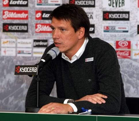 Christian Ziege (Gladbach) - Sportdirektor und Interimstrainer Fußball 1. BL Herren Saison 2008 2009, Pressekonferenz, Pressetermin, Borussia Einzelbild Mönchengladbach