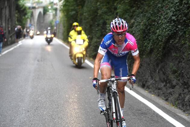 Damiano Cunego (Italien Lampre) -  Radsport Herren Giro di Lombardia 2008, Lombardei Rundfahrt, Lombardeirundfahrt, Straßenradsport, Straße, Rad Einzelbild Varese - Como