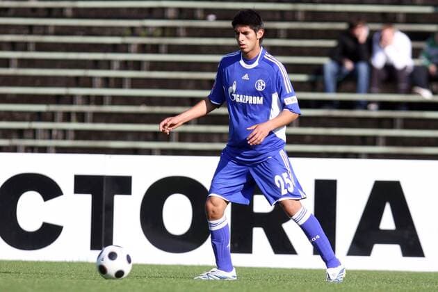 Carlos Zambrano (Schalke) Fußball 1. BL Herren Saison 2008 2009, Test, Testspiel, FC Schalke 04 Einzelbild Gelsenkirchen
